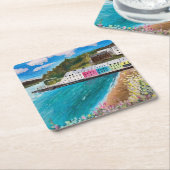 Portree Isle of Skye Schottland Rechteckiger Pappuntersetzer (angewinkelt)