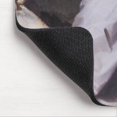 Portriat eines jungen Mannes Mousepad (Ecke)