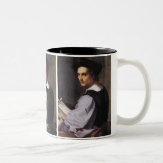 Portriat eines jungen Mannes Zweifarbige Tasse