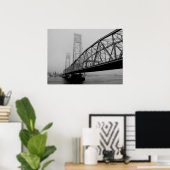 Portsmouth Bridge Poster (Heimbüro)