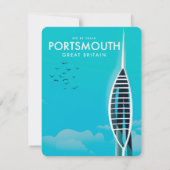 Portsmouth Great British Vacacation Poster (Rückseite)