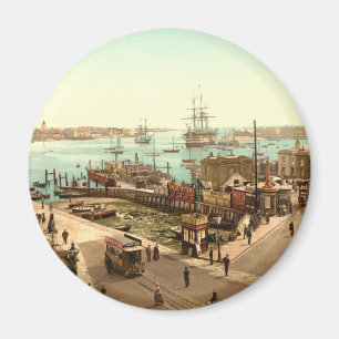 Portsmouth-Hafen, Hampshire, England Magnet
