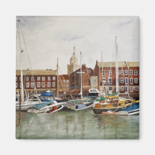 Portsmouth-Hafen Magnet
