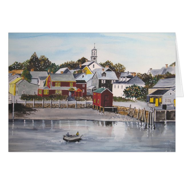 Portsmouth Hafen, New Hampshire (Vorderseite (Horizontal))