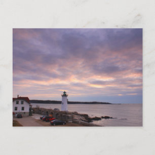 Portsmouth Harbour Lighthouse View von Fort Postkarte