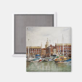 Portsmouth Harbour Magnet (Vorderseite/Rückseite)