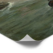 Portsmouth Harbour Poster (Ecke)