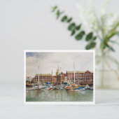 Portsmouth Harbour Postkarte (Stehend Vorderseite)