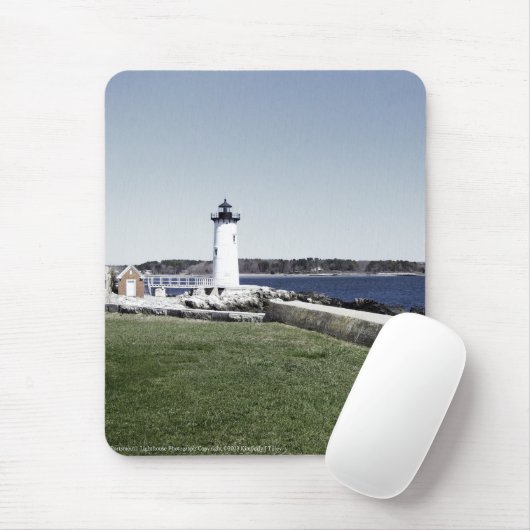 Portsmouth Lighthouse Mousepad (Mit Mouse)