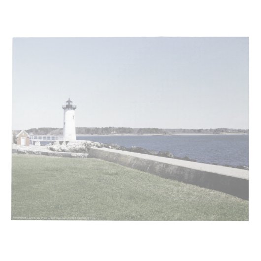Portsmouth Lighthouse Notizblock (Vorderseite)