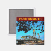 Portsmouth Magnet (Vorderseite/Rückseite)