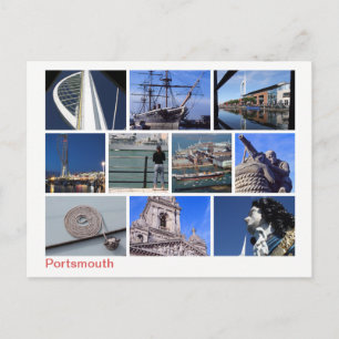 Portsmouth Multi-Image Postkarte
