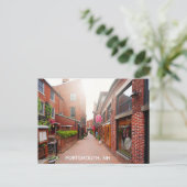 Portsmouth New Hampshire Landschaftlich Travel Fot Postkarte (Stehend Vorderseite)