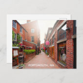 Portsmouth New Hampshire Landschaftlich Travel Fot Postkarte (Vorne/Hinten)