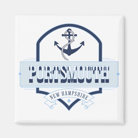 Portsmouth, New Hampshire Magnet (Vorne)