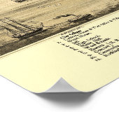 Portsmouth, NH Panoramic Map - 1877 Poster (Ecke)