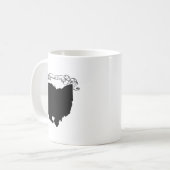 Portsmouth Ohio Kaffeetasse (Vorderseite Links)