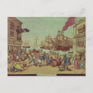 Portsmouth Point, 1811 Postkarte