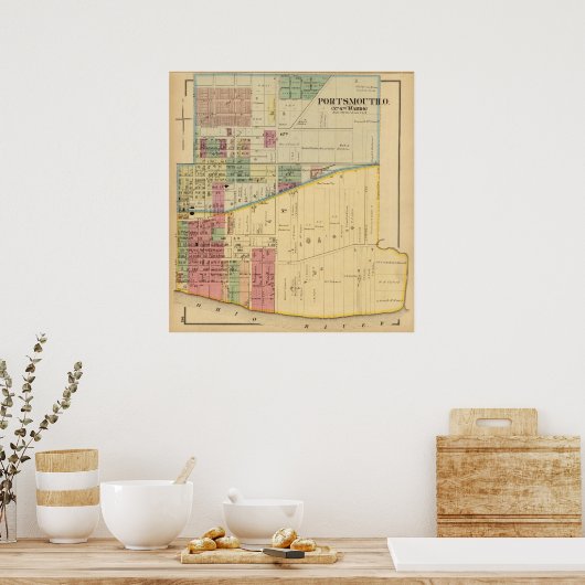 Portsmouth Poster (Küche)