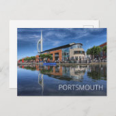 Portsmouth Postkarte (Vorne/Hinten)