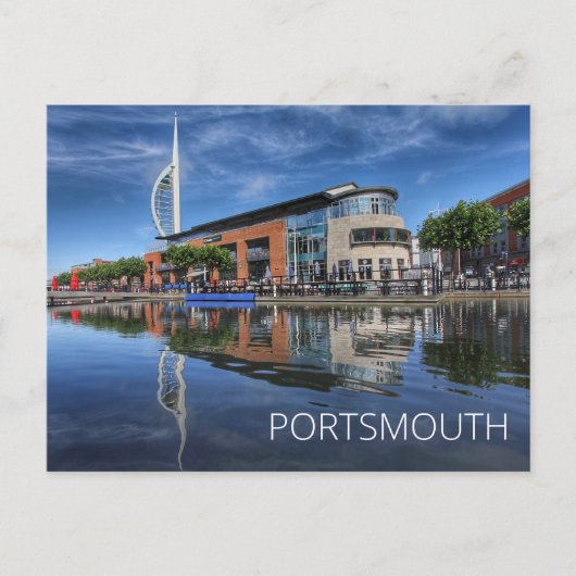 Portsmouth Postkarte (Vorderseite)