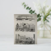 Portsmouth Postkarte (Stehend Vorderseite)
