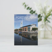 Portsmouth Postkarte (Stehend Vorderseite)