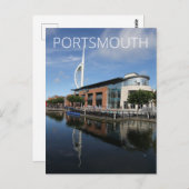 Portsmouth Postkarte (Vorne/Hinten)