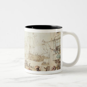 Portsmouth-Punkt, 1811 Zweifarbige Tasse