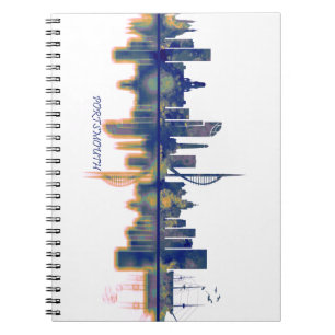 Portsmouth Skyline Notizblock