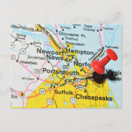 Portsmouth, Virginia Postkarte