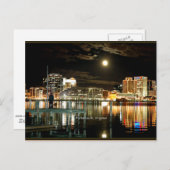 Portsmouth, Virginia-Skyline Postkarte (Vorne/Hinten)