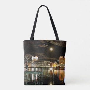 Portsmouth, Virginia-Stadtbild Tasche