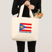 Portu-Rico Jumbo Stoffbeutel (Vorderseite (Produkt))