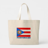 Portu-Rico Jumbo Stoffbeutel (Rückseite)