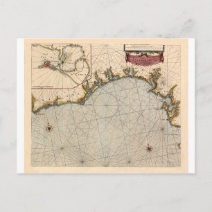 Portugal 1690 postkarte