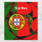 Portugal #1 weinetikett (Einzelnes Label)