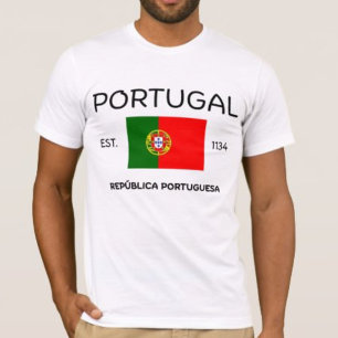 Portugal 2026 Globaler Fußballfan Est 1134  T-Shirt