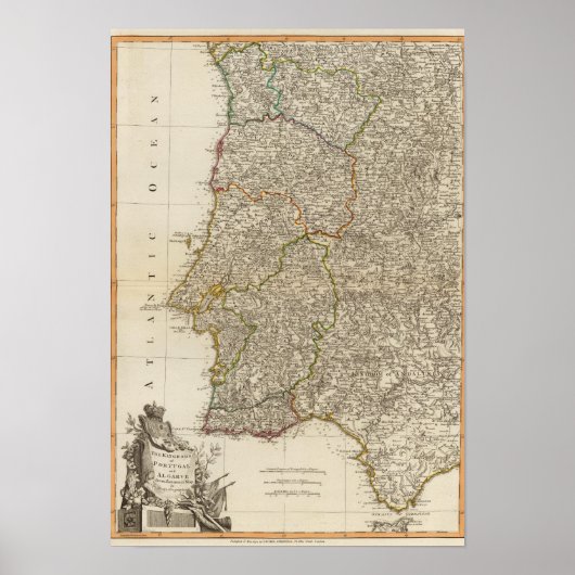 Portugal, Algarve Poster (Vorne)