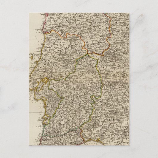 Portugal, Algarve Postkarte (Vorderseite)