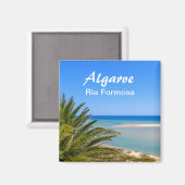 Portugal Algarve Ria Formosa Beach Souvenir Magnet (Vorderseite/Rückseite)