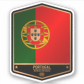Portugal Aufkleber (Vorderseite)