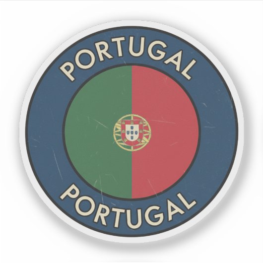 Portugal Aufkleber (Vorderseite)