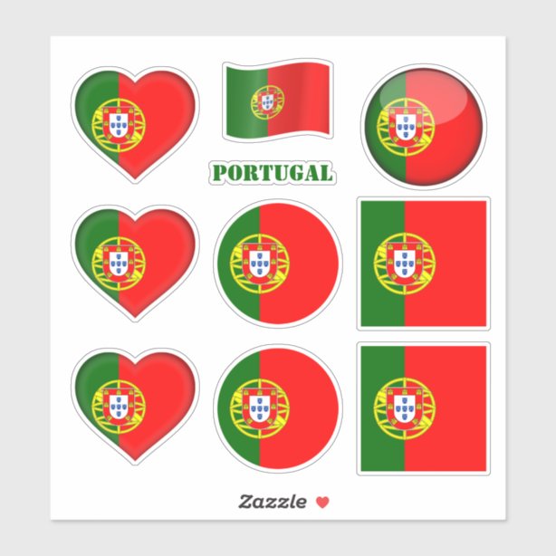 Portugal Aufkleber | Zazzle.de