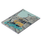 Portugal Aussicht auf Lissabon mit der ikonischen  Notizblock (Linke Seite)