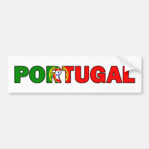 Portugal-Autoaufkleber Autoaufkleber