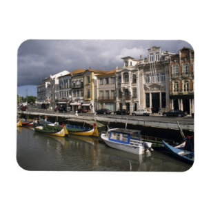 Portugal, Aveiro. Moliceiros (Algensammeln Magnet