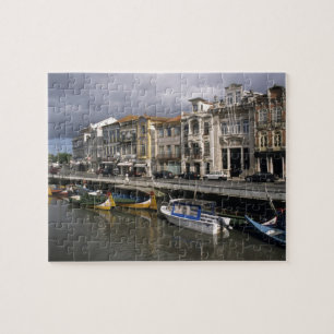 Portugal, Aveiro. Moliceiros (Algensammeln Puzzle