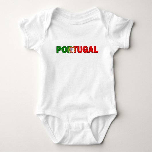 Portugal Baby Strampler (Vorderseite)