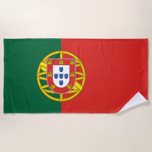 Portugal: Bandeira De Portugal Strandtuch